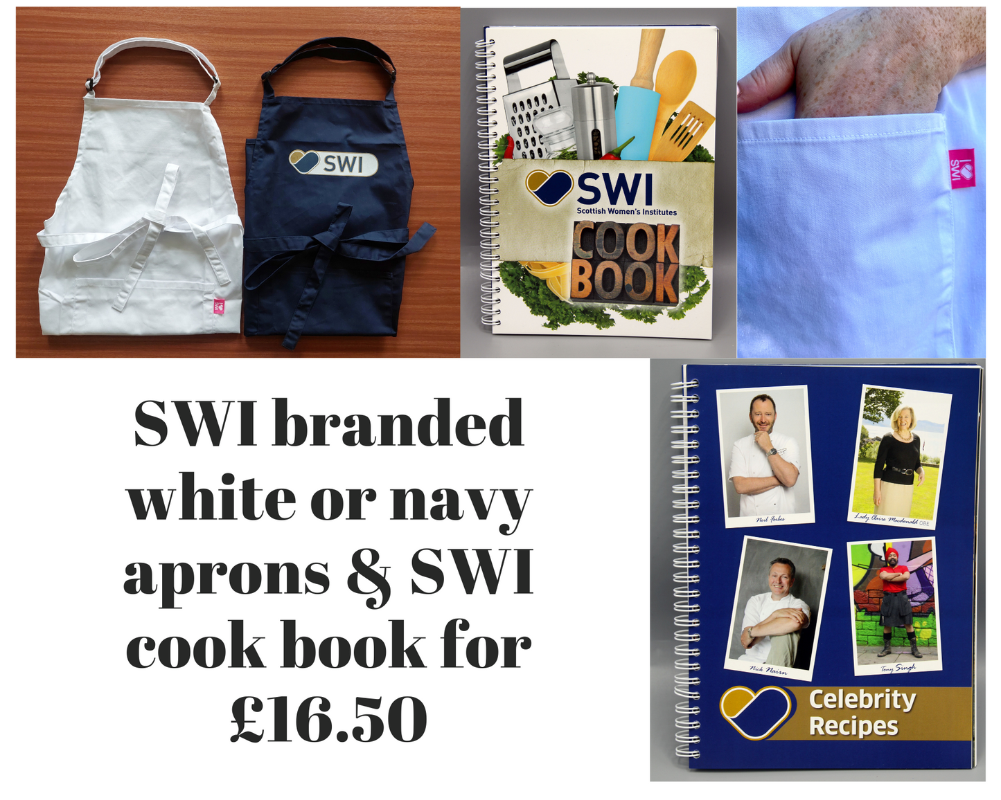 **MULTIBUY OFFER** SWI Cookbook & Apron