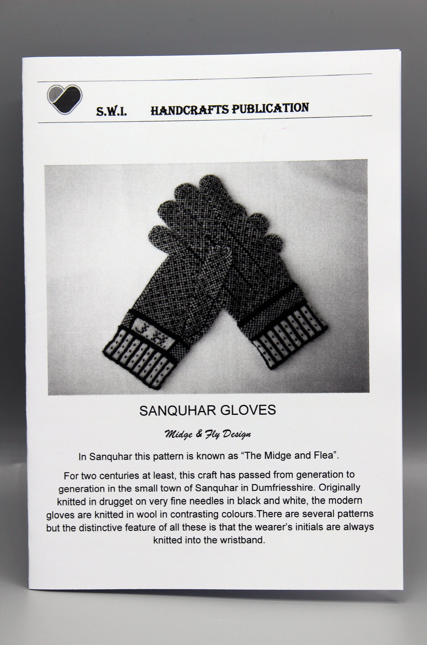 SWI Sanquhar Gloves Pattern (individual pattern)