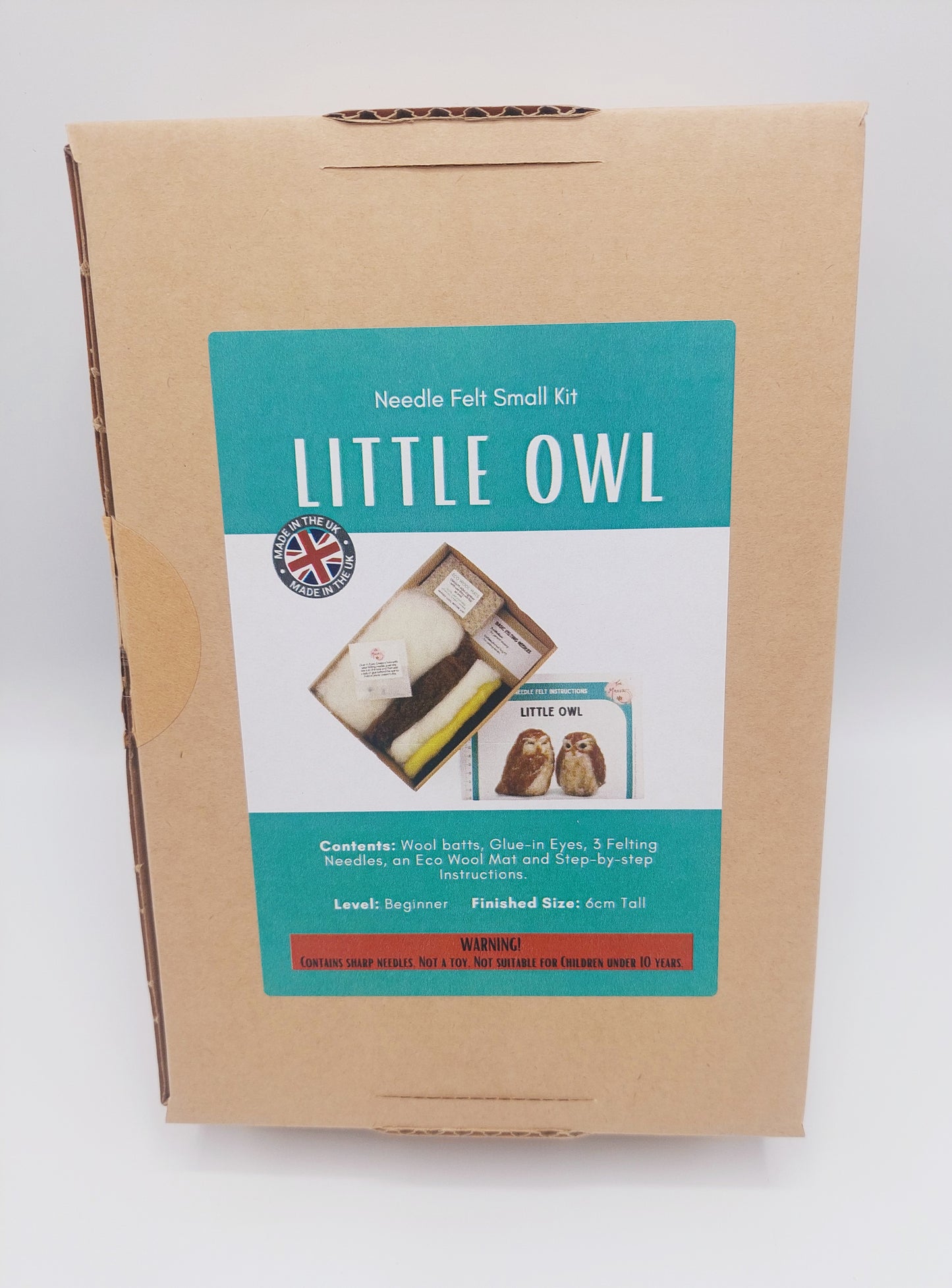 Little Owl Needle Felting Kit (makes two) **limited availability**