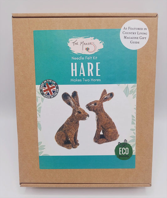 Hare Needle Felting Kit (makes two) **limited availability**