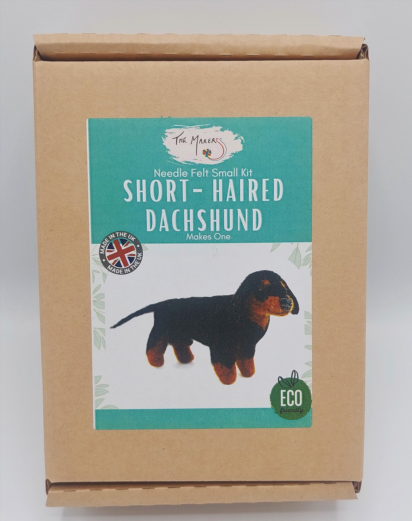 Short Haired Dachshund Felting Kit **Limited Availability**