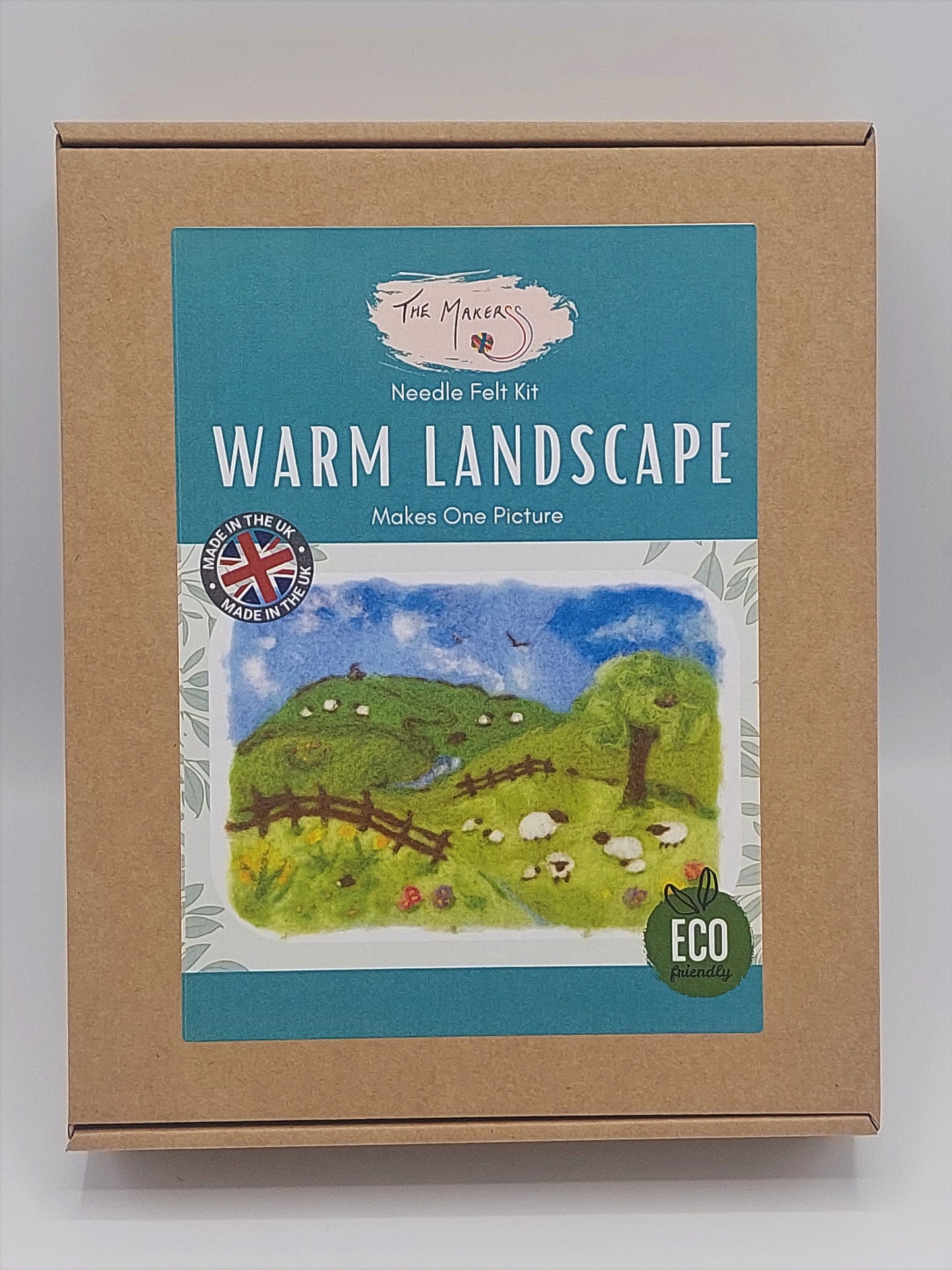 Warm Landscape Needle Felting Kit **limited availability**