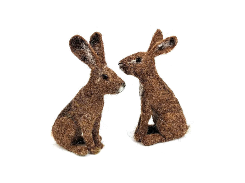 Hare Needle Felting Kit (makes two) **limited availability**